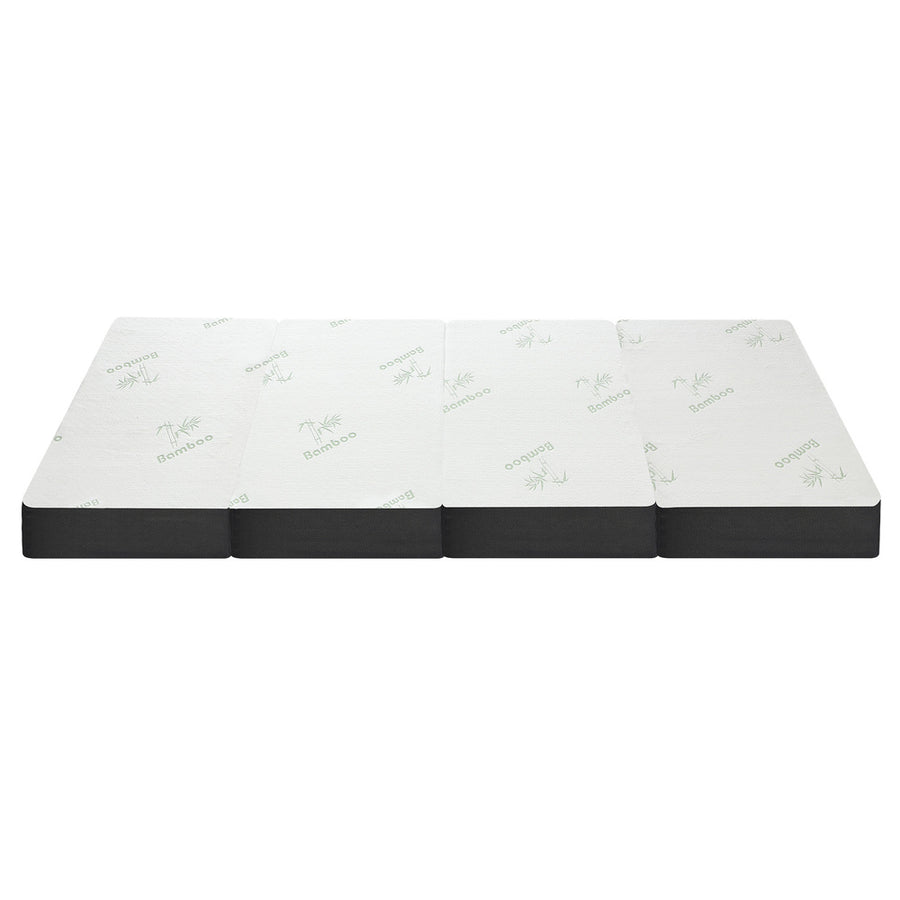 Bedra Foldable Mattress Bamboo 4 Fold Camping Floor Cushion