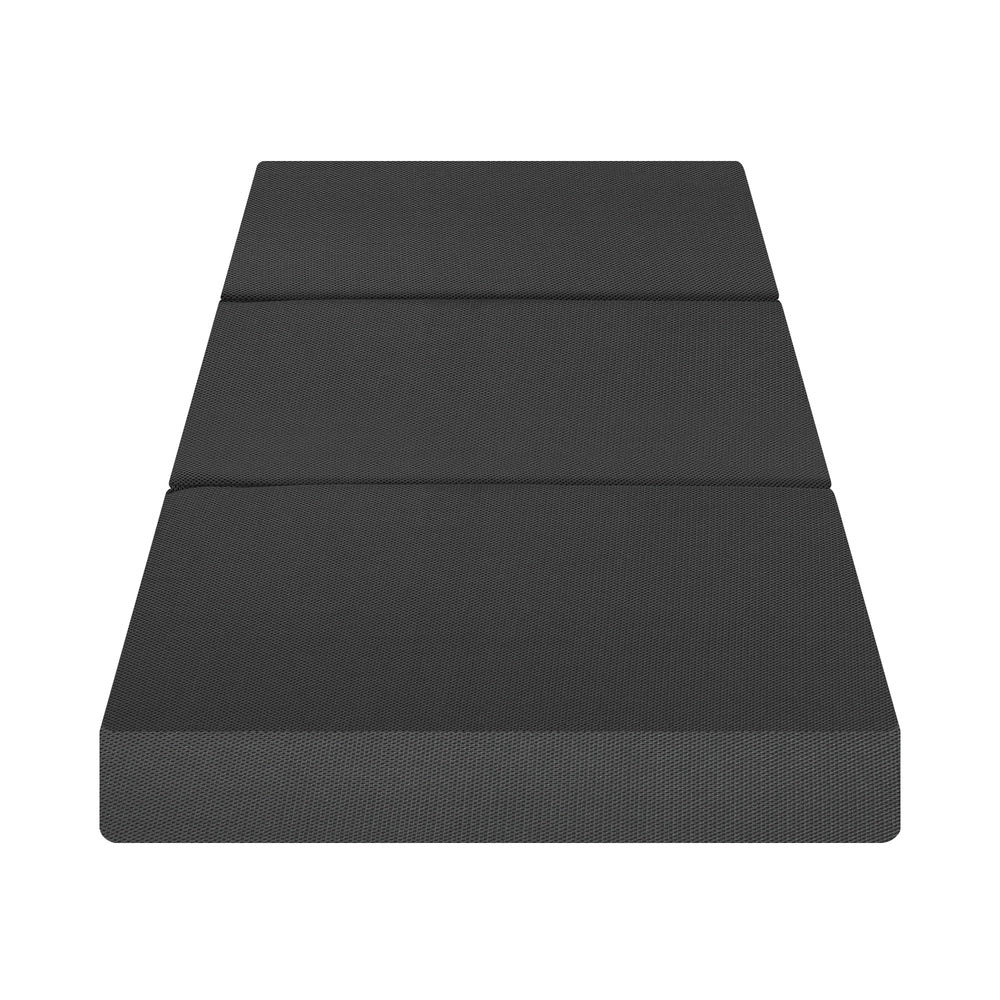 Bedra Folding Mattress Portable Single Sofa Foam Bed Grey