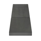 Bedra Foldable Foam Mattress Floor Bed Grey Single - Top-Down View