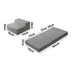 Bedra Folding Foam Mattress Single Portable Camping Floor Mat, Portable