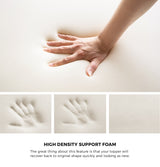 Bedra Foldable Mattress Trifold Cushion Single - Close-Up Angle