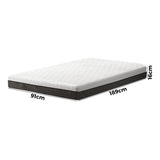 Bedra Mattress No Spring Single Cool Gel Memory Foam Medium Firm - 45-Degree Angle