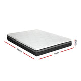Giselle Bedding Memory Foam Mattress Bed Cool Gel Non Spring 25cm Single - Front View
