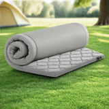Giselle Bedding Single Foldable Mattress Camping Mat - Close-Up Angle