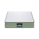 Giselle 25cm Memory Foam Mattress Dual Layer Zipper Cover Cool Charcoal Foam Mattresses Single - Side View