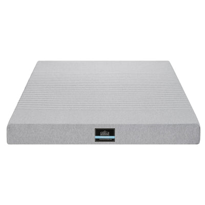 Giselle Bedding Cool Gel Memory Foam Mattress Charcoal 7-Zone Washable Bamboo Cover 15cm Double