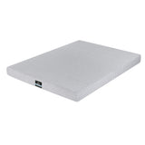 Giselle Bedding Cool Gel Memory Foam Mattress Charcoal 7-Zone Washable Bamboo Cover 15cm Queen - Side View