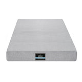 Giselle Bedding Cool Gel Memory Foam Mattress Charcoal 7-Zone Washable Bamboo Cover 15cm Single
