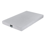 Giselle Bedding Cool Gel Memory Foam Mattress Charcoal 7-Zone Washable Bamboo Cover 15cm Single - Side View