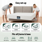 Giselle 20cm Memory Foam Mattress Green Tea Double, image 5