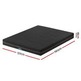 Giselle 18cm Memory Foam Mattress Green Tea Foam Cool Gel Foam Mattresses Double - Front View