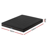 Giselle 18cm Memory Foam Mattress Green Tea Foam Cool Gel Foam Mattresses Queen