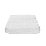 Giselle Bedding Foldable Mattress Folding Foam Cot Bed Cool Gel - Top-Down View