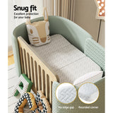 Giselle Bedding Foldable Mattress Folding Foam Cot Bed Cool Gel - Close-Up Angle