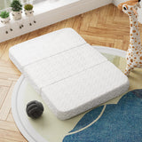 Giselle Bedding Foldable Mattress Folding Foam Cot Bed Cool Gel - Low Angle