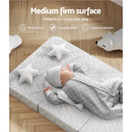 Giselle Bedding Foldable Mattress Folding Foam Cot Bed White, image 5
