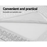 Giselle Bedding Portable Foldable Foam Mattress for Baby - White Cot Bed