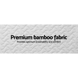 Giselle Bedding Portable Foldable Foam Mattress for Baby - White Cot Bed