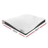 Giselle Bedding Memory Foam Mattress Bed Cool Gel Non Spring 21cm Double - Front View