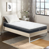 Giselle Bedding Memory Foam Mattress Bed Cool Gel 25cm King Single - Low Angle