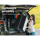 Giselle Bedding Foldable Mattress Folding Foam Sofa Bed Mat Bamboo - Rear View
