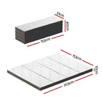 Giselle Bedding Foldable Mattress Folding Foam Queen Bamboo, image 3
