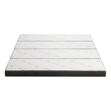 Giselle Bedding Foldable Mattress Folding Foam Queen Bamboo - Top-Down View