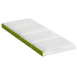 Giselle Bedding Foldable Mattress Folding Foam Single Green - Close-Up Angle
