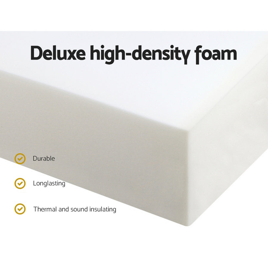 Giselle Bedding queen tri-fold foam mattress in dark grey, image 6