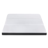 Giselle Bedding Foldable Mattress Folding Sofa Bed Tri-Fold Memory Foam Tencel Queen - Top-Down View