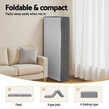 Giselle Bedding Foldable Mattress Folding Sofa Bed Tri-Fold Memory Foam Tencel Queen - Low Angle
