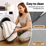 Giselle Bedding Foldable Mattress Folding Sofa Bed Tri-Fold Memory Foam Tencel Queen - Extra Image