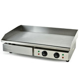 Thermomate Commercial Electric Griddle, 4400W 73x37cm Flat Cooking Surface