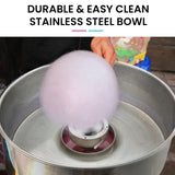 EUROCHEF 1100W Commercial Fairy Floss Machine, Cotton Candy Maker