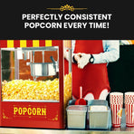 EUROCHEF Commercial Electric Popcorn Maker Machine