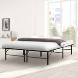 Artiss Folding Bed Frame Metal Base - Queen - Close-Up Angle