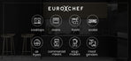 EUROCHEF Cold Press Slow Juicer with Sorbet function, Whole Fruit Chute