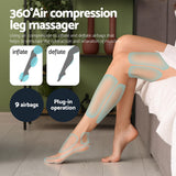 Livemor Foot Massager Leg Knee Massager with Air Compression 3 Massage Modes Heating - Top-Down View