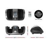 Livemor Foot Massager Shiatsu Massagers Electric Roller Kneading Leg Grey