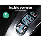Livemor Foot Massager Shiatsu Massagers Electric Roller Kneading Leg Grey - 45-Degree Angle