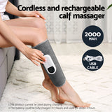 Livemor Leg Massager Heated Air Compression Calf Relaxation - Top-Down View