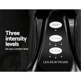 Livemor Foot Massager Massagers Shiatsu Electric Roller Ankle Calf Leg Kneading Black - Top-Down View