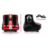 Livemor Foot Massager Massagers Shiatsu Electric Roller Ankle Calf Leg Kneading Red - Front View