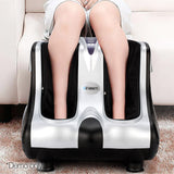 Livemor Foot Massager Massagers Shiatsu Electric Roller Ankle Calf Leg Kneading Silver - Extra Image