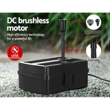 Gardeon Solar Pond Pump with Filter Box 4.6FT - Close-Up Angle