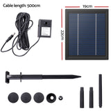 Gardeon Solar Pond Pump Submersible Water Fountain Kit 6.1FT - Front View