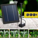 Gardeon Solar Pond Pump Submersible Water Fountain Kit 6.1FT - Close-Up Angle