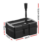 Gardeon Solar Pond Pump Water Fountain Filter Box Submersible Outdoor Pool 6.6FT, image 3