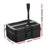 Gardeon Solar Pond Pump Water Fountain Filter Box Submersible Outdoor Pool 6.6FT - Side View