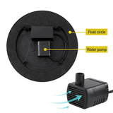 Gardeon Solar-Powered Submersible Fountain Pump with 6 Nozzle Options - 250L/H Flow Rate